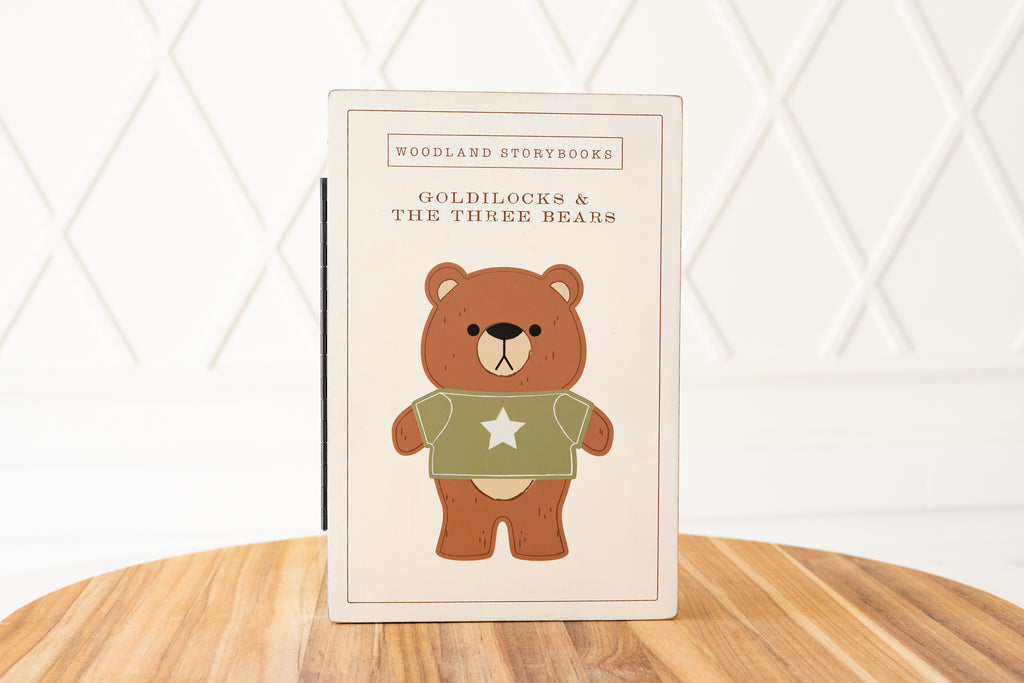 Goldilocks & Three Bears Woodland Storybook Gift Set