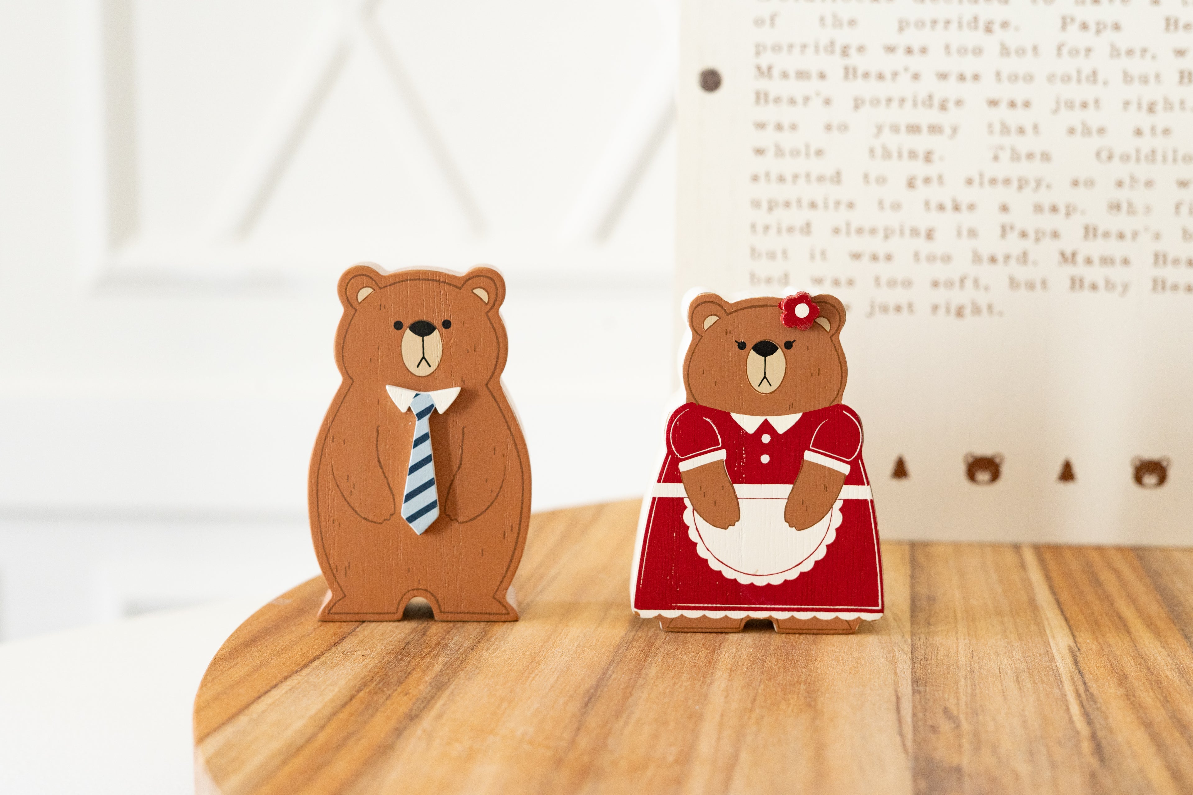 Goldilocks & Three Bears Woodland Storybook Gift Set