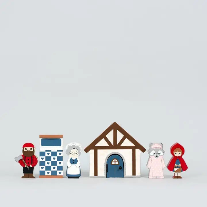 RED RIDING HOOD Woodland Storybook Gift Set