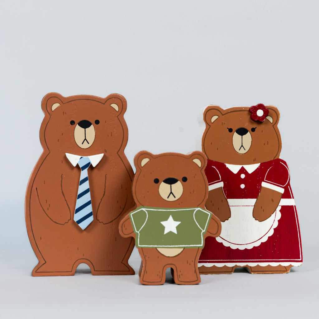 Goldilocks & Three Bears Woodland Storybook Gift Set