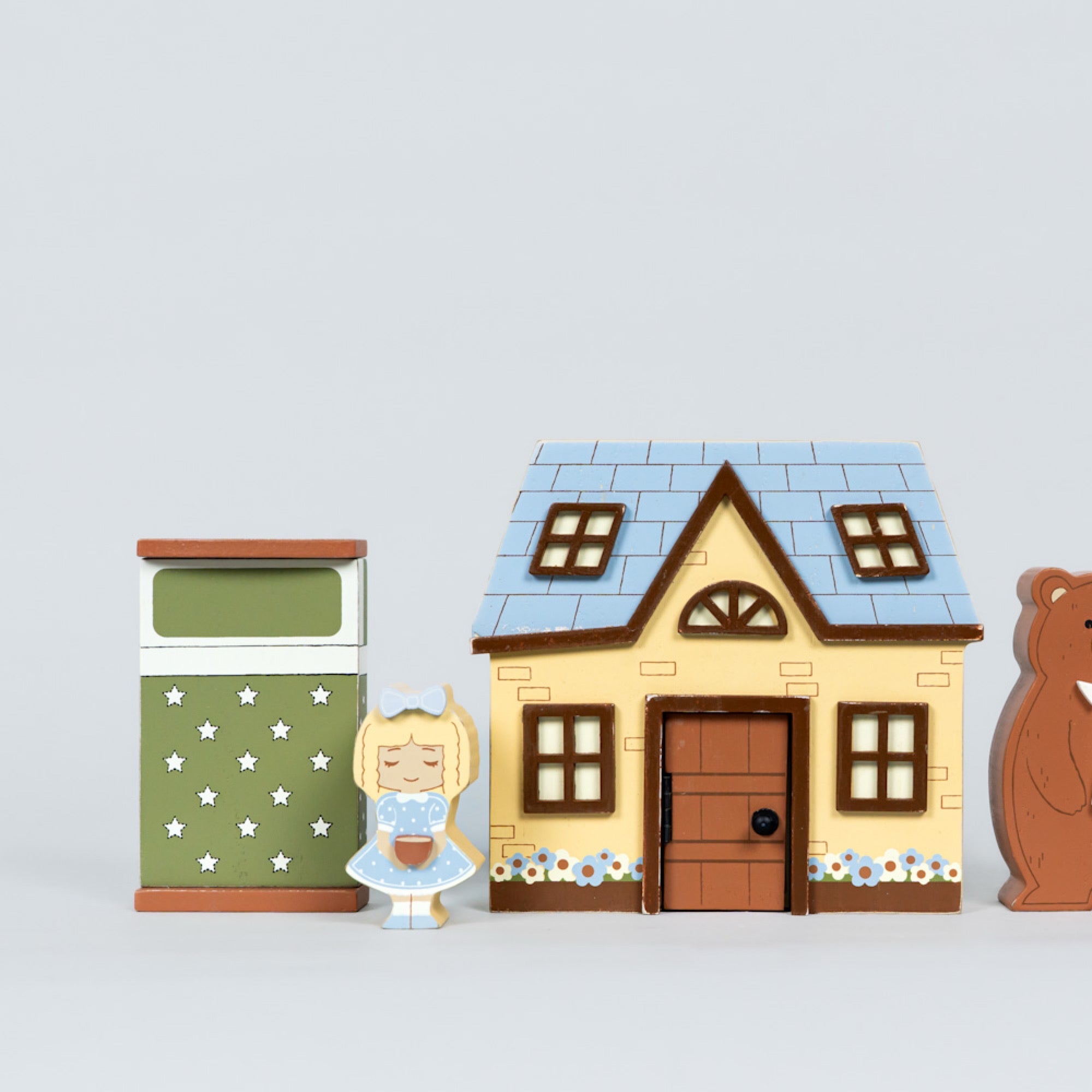 Goldilocks & Three Bears Woodland Storybook Gift Set