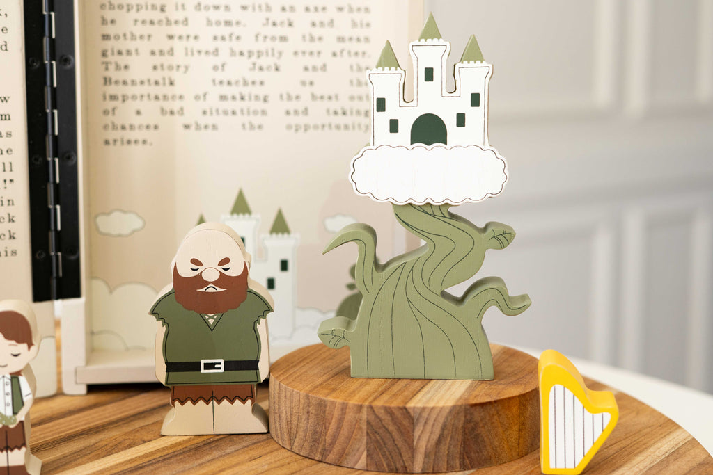JACK & THE BEANSTALK Woodland Storybook Gift Set s/7