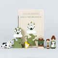 JACK & THE BEANSTALK Woodland Storybook Gift Set s/7