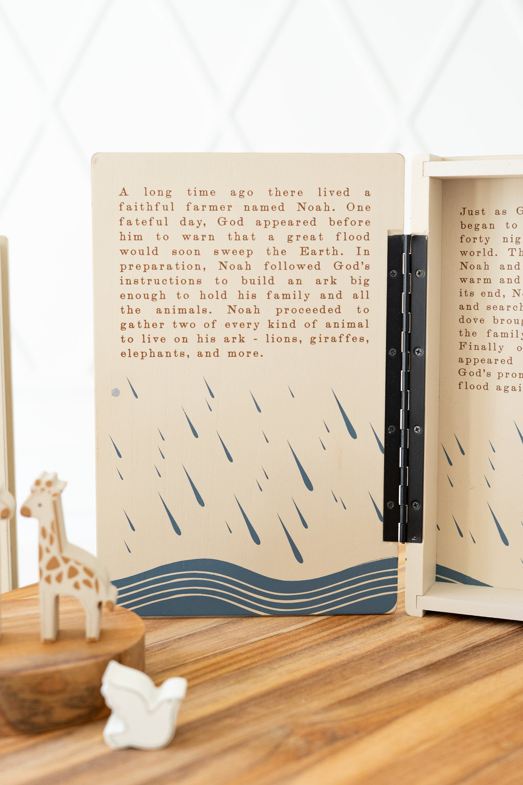 Noah's Ark Woodland Storybook Gift Set