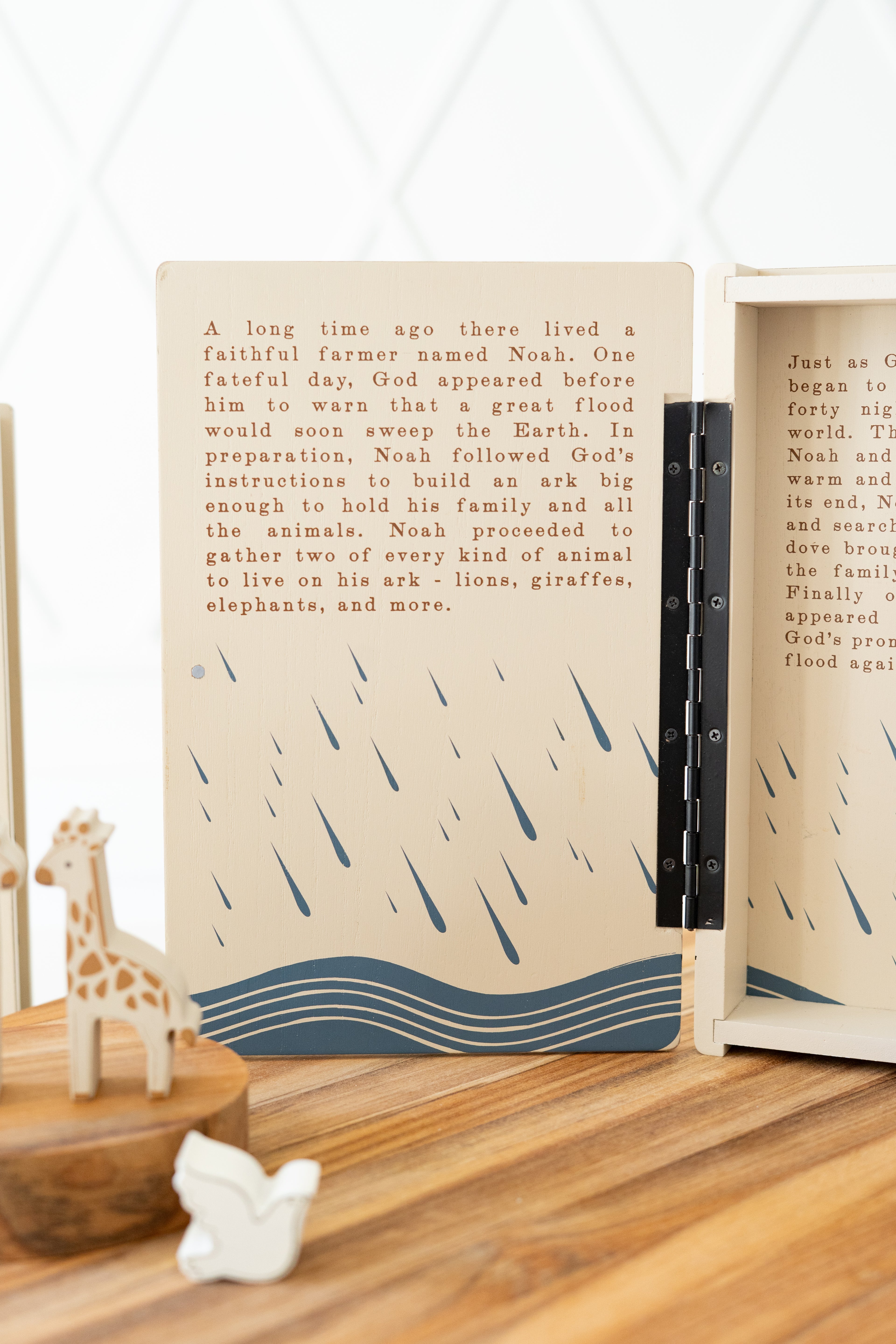 Noah's Ark Woodland Storybook Gift Set