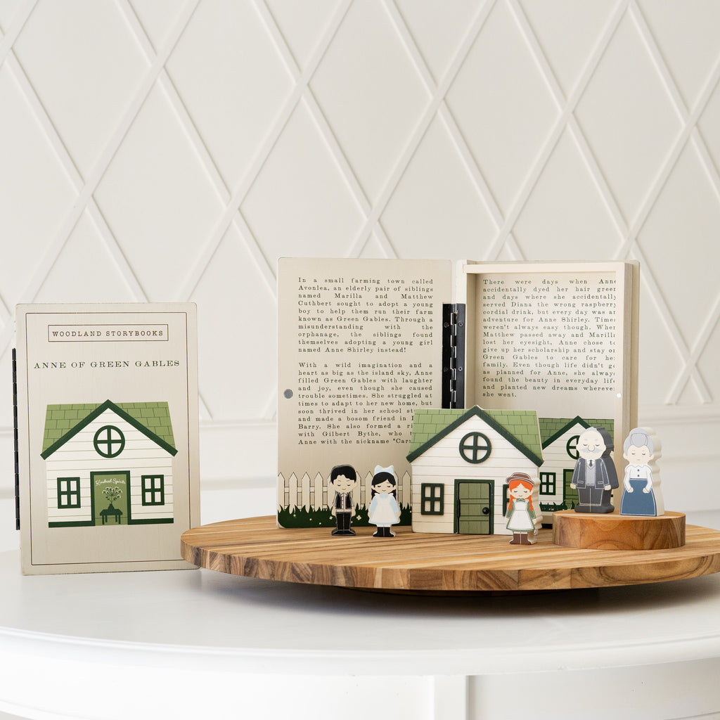 ANNE OF GREEN GABLES Woodland Storybook Gift Set s/7
