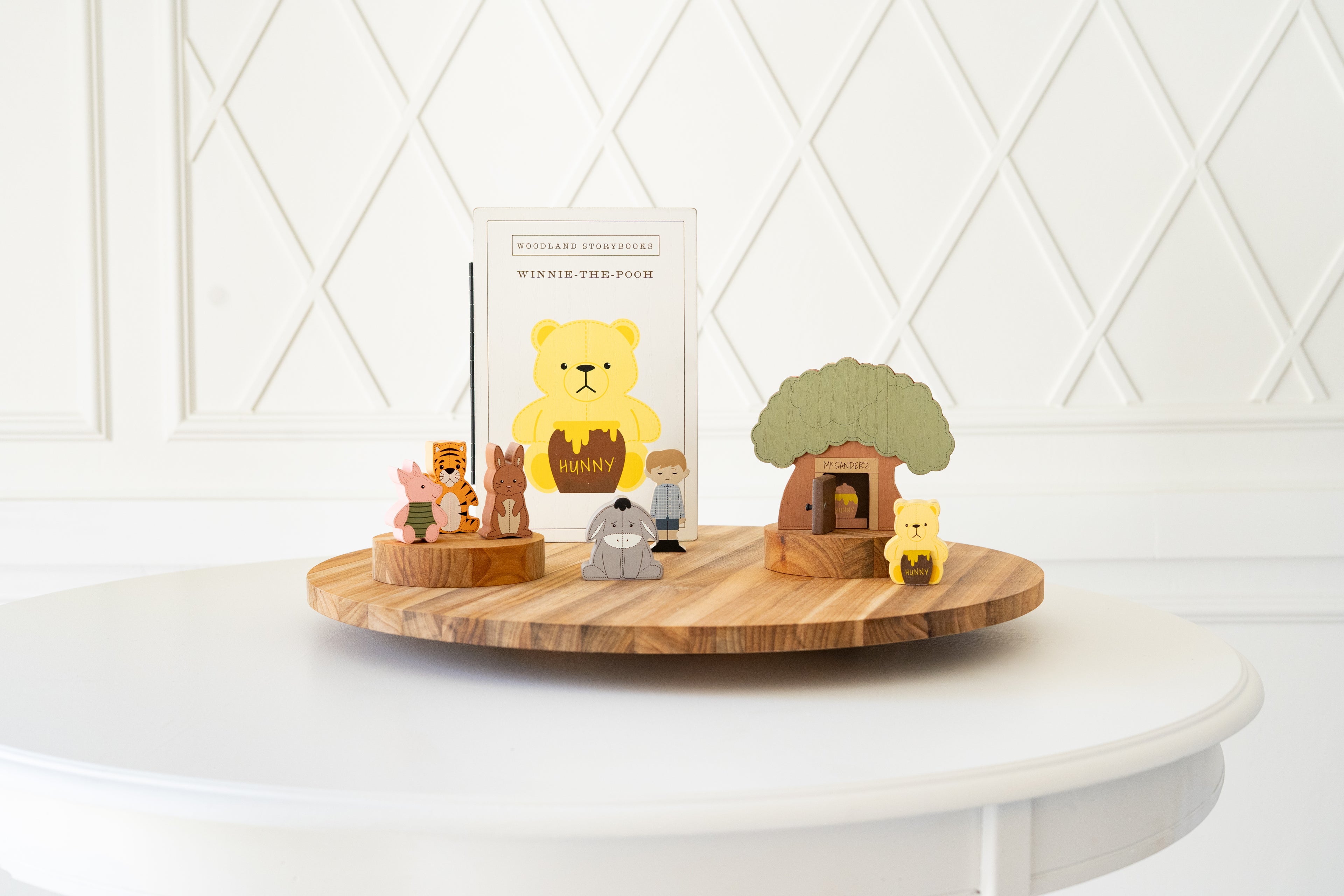 Winnie The Pooh Woodland Storybook Gift Set s/8