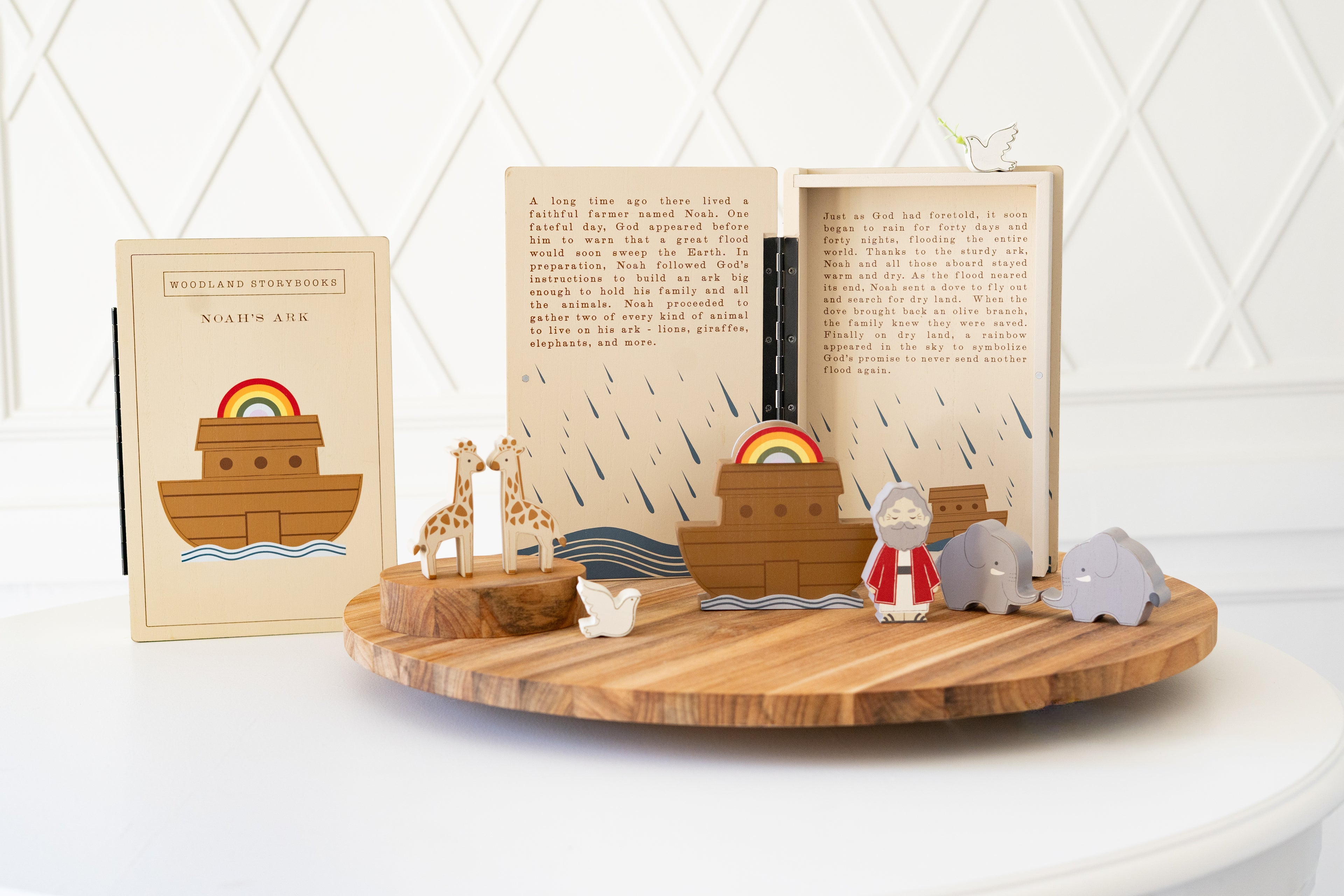 Noah's Ark Woodland Storybook Gift Set