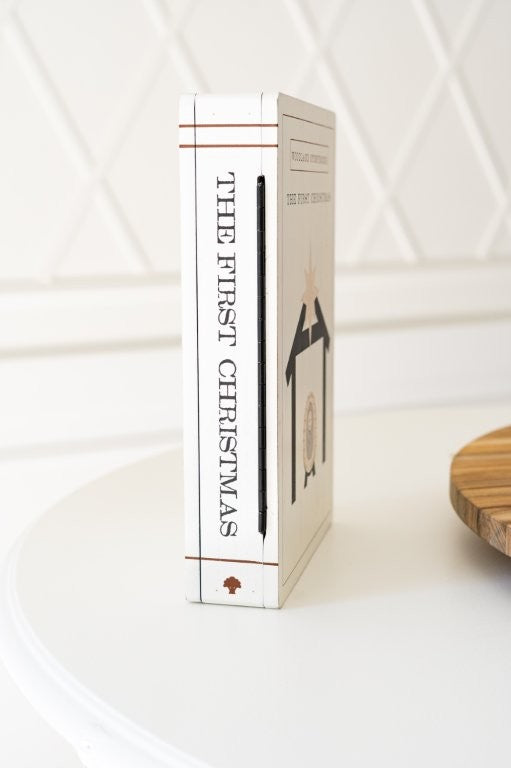 THE  FIRST CHRISTMAS (Nativity) Woodland Storybook Gift Set
