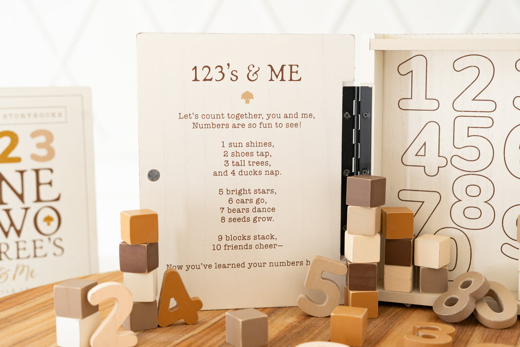 123's & Me Woodland Storybook Gift Set s/35